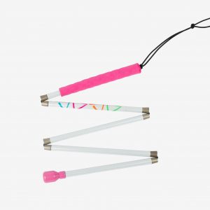 Valkoinen Keppi Ambutech kh 4-os - Pinkki