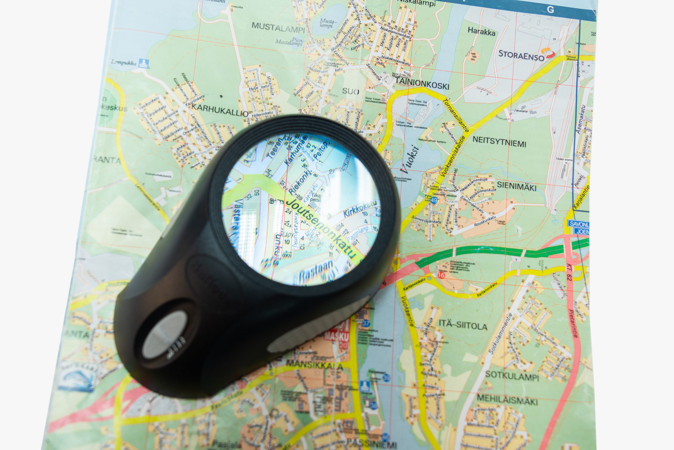 Suurennuslasi pöytämalli Möller Balloon 3x LED, halk. 65 mm