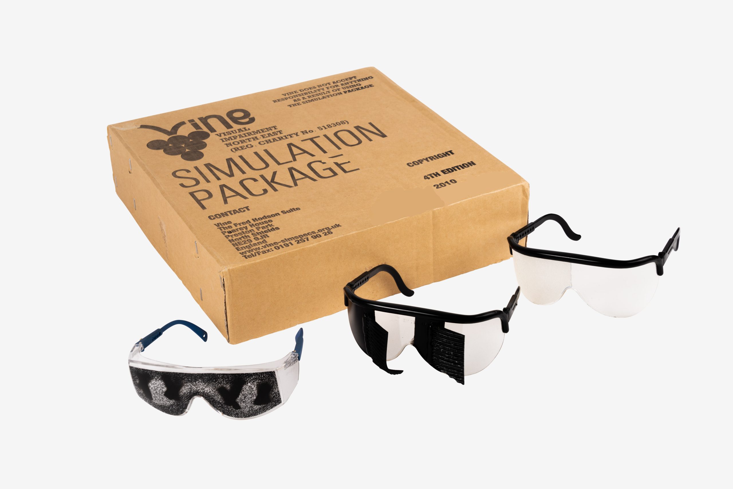 Koulutussilmälasipaketti (Simulaatiolasit)